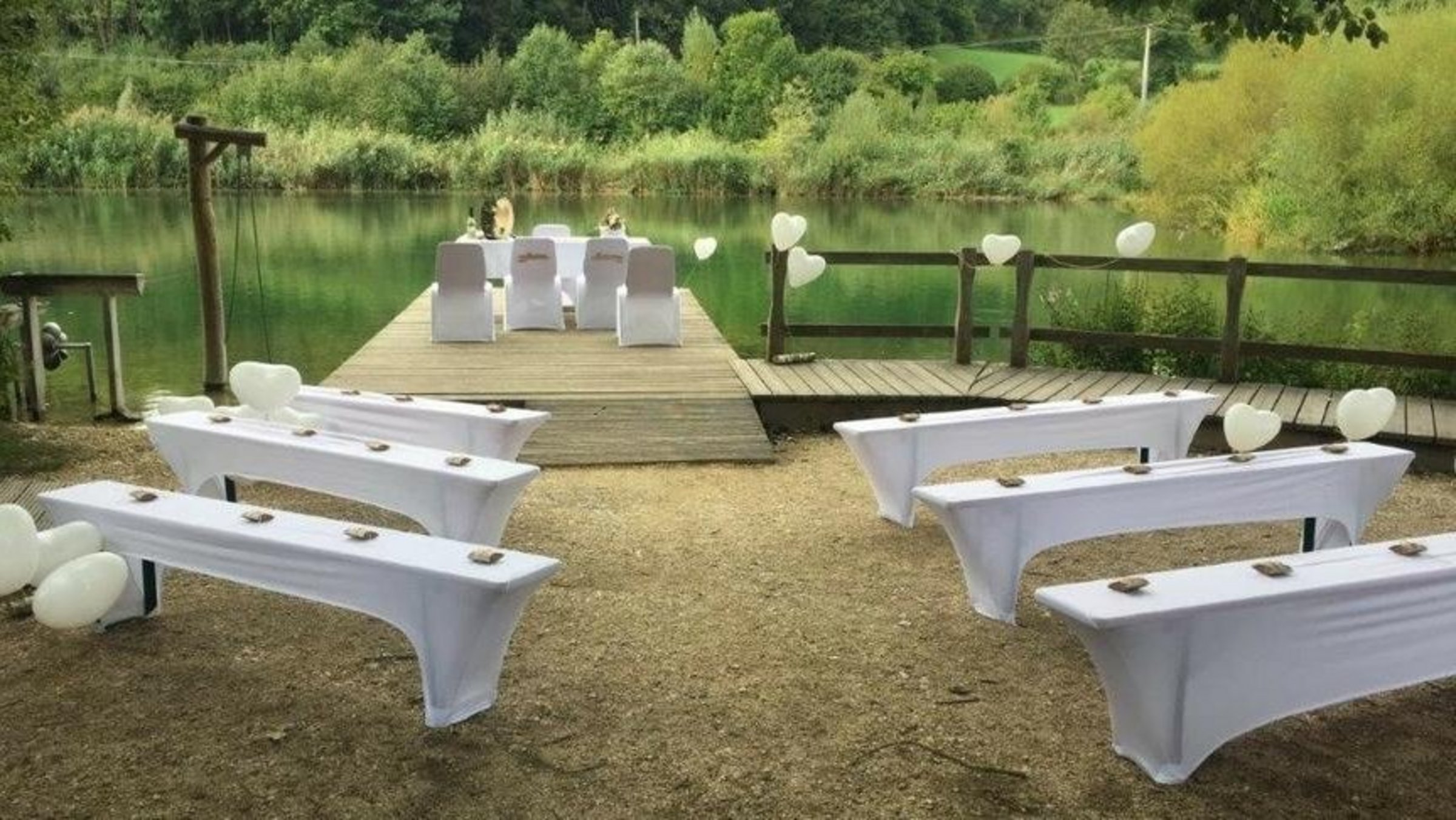 Heiraten am Lonsee unter freiem Himmel